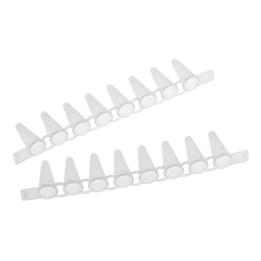 艾本德Eppendorf PCR Tube Strips, 0.1 mL, PCR 潔凈級, 不帶蓋（10 × 12 條）